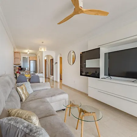 Ocean View, Two Bedroom With Heated Pool In Sunset Complex Appartement Costa Adeje (Tenerife)
